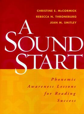 McCormick / Throneburg / Smitley |  A Sound Start | Buch |  Sack Fachmedien