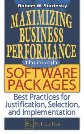 Starinsky |  Maximizing Business Performance through Software Packages | Buch |  Sack Fachmedien