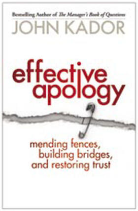 Kador |  Effective Apology | Buch |  Sack Fachmedien