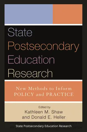 Heller / Shaw |  State Postsecondary Education Research | Buch |  Sack Fachmedien