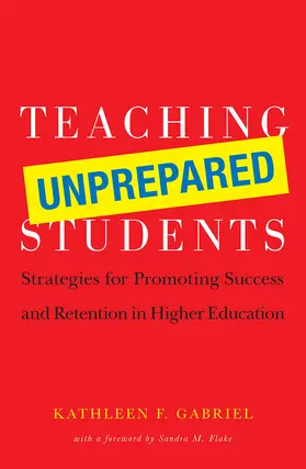 Gabriel |  Teaching Unprepared Students | Buch |  Sack Fachmedien