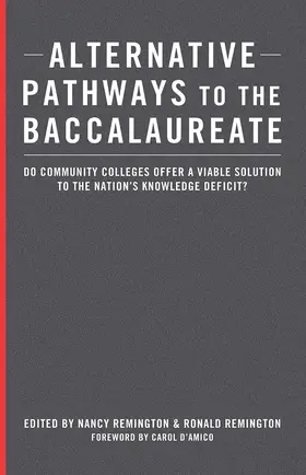 Remington |  Alternative Pathways to the Baccalaureate | Buch |  Sack Fachmedien