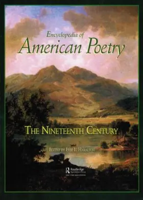 Haralson |  Encyclopedia of American Poetry: The Nineteenth Century | Buch |  Sack Fachmedien