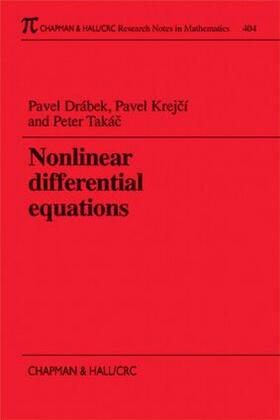 Drabek / Krejci / Takac |  Nonlinear Differential Equations | Buch |  Sack Fachmedien