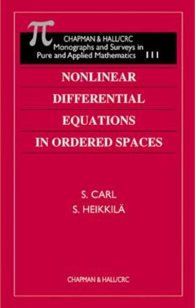 Carl / Heikkila |  Nonlinear Differential Equations in Ordered Spaces | Buch |  Sack Fachmedien