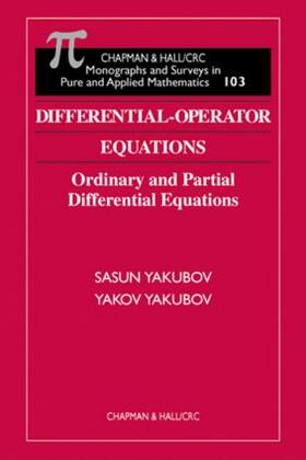 Yakubov |  Differential-Operator Equations | Buch |  Sack Fachmedien