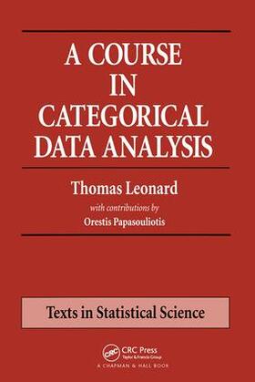 Leonard |  A Course in Categorical Data Analysis | Buch |  Sack Fachmedien