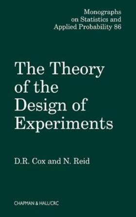 Cox / Reid |  The Theory of the Design of Experiments | Buch |  Sack Fachmedien