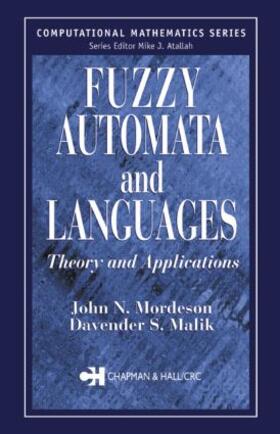 Mordeson / Malik |  Fuzzy Automata and Languages | Buch |  Sack Fachmedien
