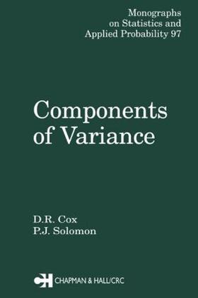 Cox / Solomon |  Components of Variance | Buch |  Sack Fachmedien