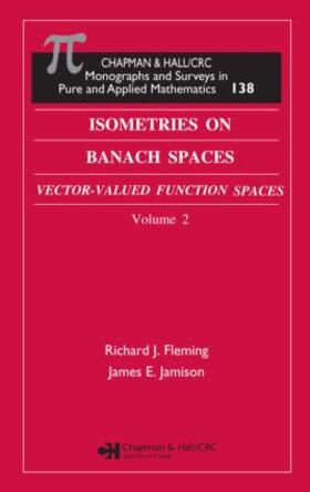 Fleming / Jamison |  Isometries in Banach Spaces | Buch |  Sack Fachmedien