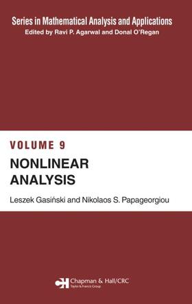 Gasinski / Papageorgiou |  Nonlinear Analysis | Buch |  Sack Fachmedien