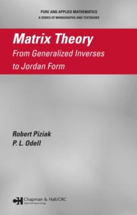 Piziak / Odell |  Matrix Theory | Buch |  Sack Fachmedien