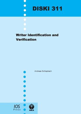 Schlapbach |  Writer Identification and Verification | Buch |  Sack Fachmedien