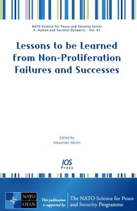 Nikitin | Lessons to be Learned from Non-Proliferation Failures and Successes | Buch | 978-1-58603-932-5 | sack.de
