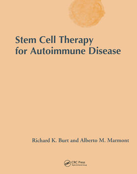 Burt |  Stem Cell Therapy for Autoimmune Disease | Buch |  Sack Fachmedien