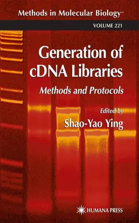 Ying |  Generation of cDNA Libraries | Buch |  Sack Fachmedien