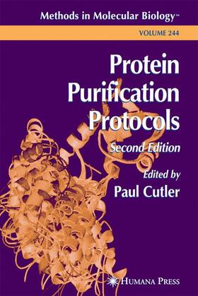 Cutler |  Protein Purification Protocols | Buch |  Sack Fachmedien