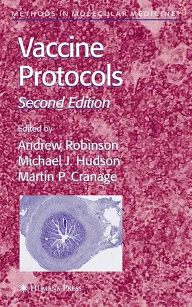 Robinson / Cranage / Hudson |  Vaccine Protocols | Buch |  Sack Fachmedien