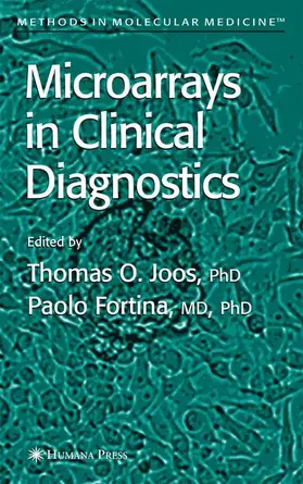 Fortina / Joos |  Microarrays in Clinical Diagnostics | Buch |  Sack Fachmedien