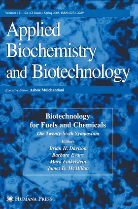 Davison |  Twenty-Sixth Symposium on Biotechnology for Fuels and Chemicals | Buch |  Sack Fachmedien