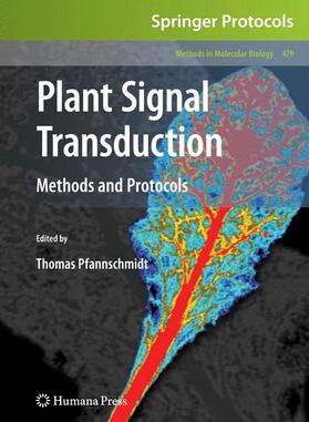 Pfannschmidt |  Plant Signal Transduction | Buch |  Sack Fachmedien