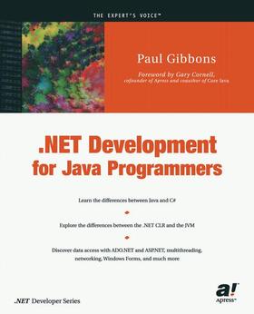 Gibbons |  .Net Development for Java Programmers | Buch |  Sack Fachmedien