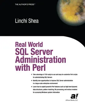 Shea |  Real World SQL Server Administration with Perl | Buch |  Sack Fachmedien