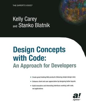 Blatnik / Carey |  Design Concepts with Code | Buch |  Sack Fachmedien