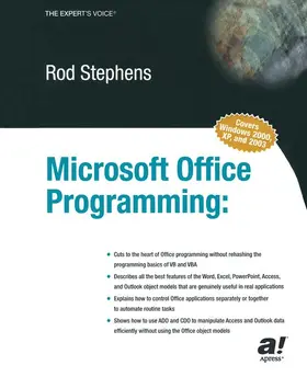 Stephens |  Microsoft Office Programming | Buch |  Sack Fachmedien