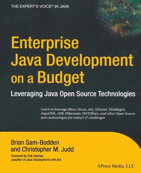 Sam-Bodden / Judd |  Enterprise Java Development on a Budget | Buch |  Sack Fachmedien