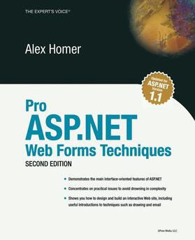 Homer |  Pro ASP.NET Web Forms Techniques | Buch |  Sack Fachmedien