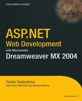 Marshall / Hadjisotiriou / Andrew |  ASP.Net Web Development with Macromedia Dreamweaver MX 2004 | Buch |  Sack Fachmedien