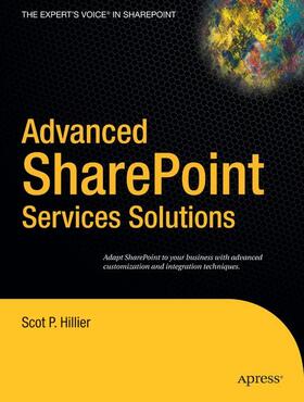 Hillier |  Advanced Sharepoint Services Solutions | Buch |  Sack Fachmedien