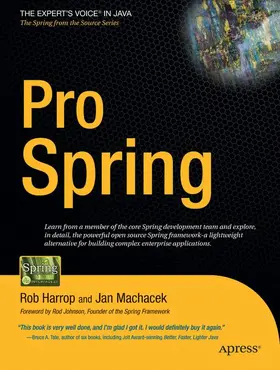 Harrop / Machacek |  Pro Spring | Buch |  Sack Fachmedien