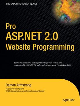 Armstrong |  Pro ASP.NET 2.0 Website Programming | Buch |  Sack Fachmedien