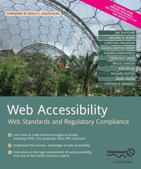 Rutter / Regan / Lauke |  Web Accessibility | Buch |  Sack Fachmedien
