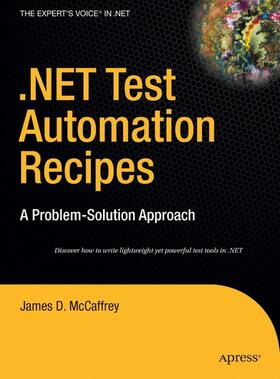 McCaffrey |  .Net Test Automation Recipes | Buch |  Sack Fachmedien