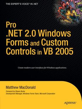 MacDonald |  Pro .NET 2.0 Windows Forms and Custom Controls in VB 2005 | Buch |  Sack Fachmedien