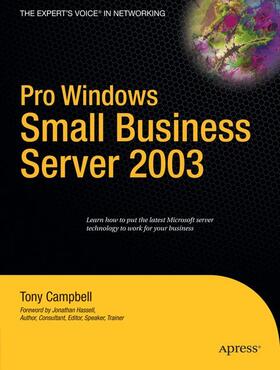 Campbell |  Pro Windows Small Business Server 2003 | Buch |  Sack Fachmedien