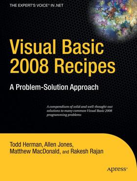 Rajan / Herman / Jones |  Visual Basic 2008 Recipes | Buch |  Sack Fachmedien