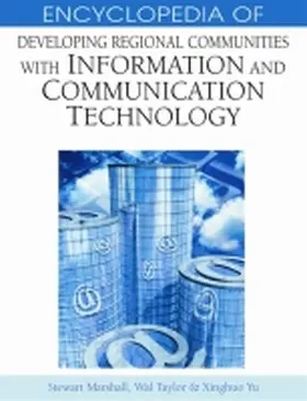 Marshall / Taylor / Yu |  Encyclopedia of Developing Regional Communities with Information and Communication Technology | Buch |  Sack Fachmedien