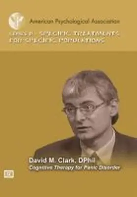 Clark |  Cognitive Therapy for Panic Disorder | Buch |  Sack Fachmedien