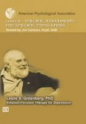 Greenberg |  Emotion-Focused Therapy for Depression | Sonstiges |  Sack Fachmedien