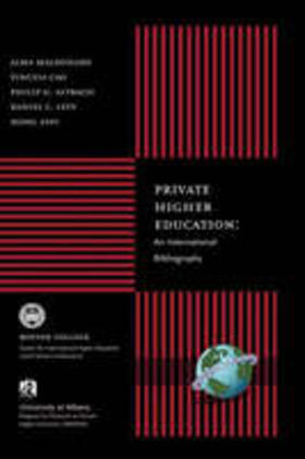 Maldonado-Maldonado / Cao / Altbach |  Private Higher Education | Buch |  Sack Fachmedien