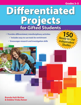 McGee / Keiser Triska |  Differentiated Projects for Gifted Students | Buch |  Sack Fachmedien