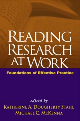 Stahl / McKenna / Morrow | Reading Research at Work | Buch | 978-1-59385-300-6 | sack.de