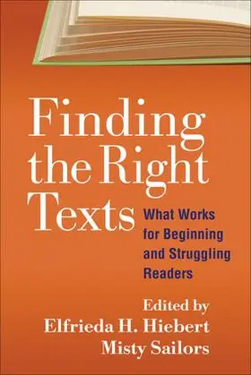 Hiebert / Sailors |  Finding the Right Texts | Buch |  Sack Fachmedien