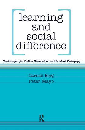 Mayo / Borg |  Learning and Social Difference | Buch |  Sack Fachmedien