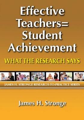 Stronge |  Effective Teachers=Student Achievement | Buch |  Sack Fachmedien